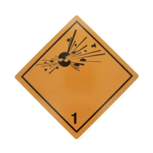 Ieftin Tablita placa avertizare marcaj ADR "1", Cargoparts