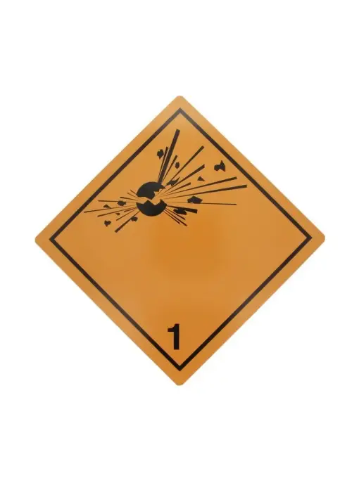 Ieftin Tablita placa avertizare marcaj ADR "1", Cargoparts