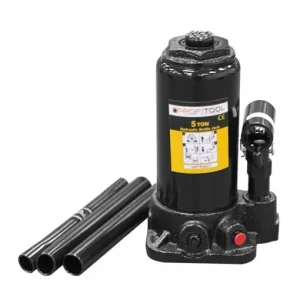 Cric telescopic tip butelie 5T 185-356mm Expediere rapidă