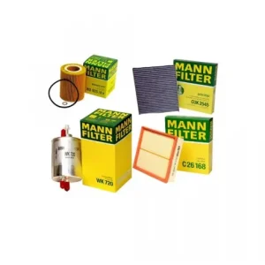 Pachet filtre revizie VW Caddy III Combi 1.4 16V 80 CP (05.2006 >) Mann-Filter Livrare rapidă