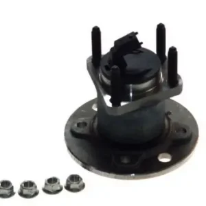Butuc cu rulment roata spate Opel Astra H, model cu 4 prezoane, senzor ABS integrat SKF VKBA3652 Preț redus