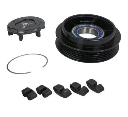 Set fulie si ambreiaj compresor A/C DENSO 6SEU16C 5PK 110mm MERCEDES Ieftin