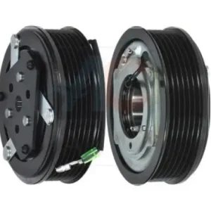 Retur ușor Set bobina, fulie si ambreiaj compresor AC QS70 QS90 6PK 99mm MITSUBISHI CITROEN PEUGEOT