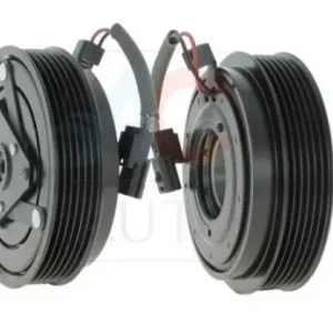 Set bobina, fulie si ambreiaj compresor AC ZEXEL DCS-17EC KC-88 6PK 126mm DACIA, NISSAN, RENAULT Retur ușor