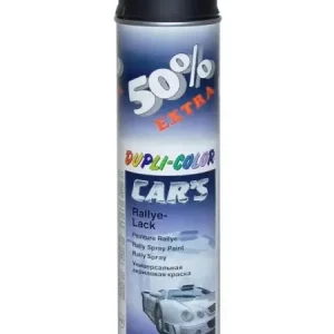 Plată securizată Vopsea spray auto DUPLI-COLOR Car's, acrilica, negru mat, 600ml