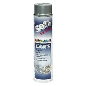 Cel mai vândut Vopsea spray pentru jante DUPLI-COLOR Car's, acrilica, argintiu, 600ml