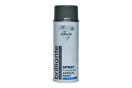 Vopsea Spray Acrilica Gri Inchis (RAL 7037) 400ml BRILLIANTE Preț promoțional