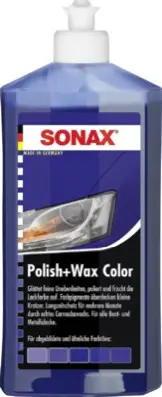Super ofertă POLISH & CEARA SONAX ALBASTRU 500ML