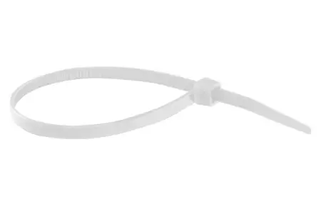 Nu rata COLIERE NYLON ALBE 7.6*360 MM SET 100 BUC