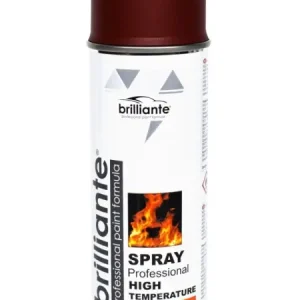 Vopsea Spray Temperaturi Inalte (Rosu) 400ml BRILLIANTE Noutate