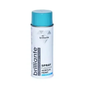Vopsea Spray Acrilica Albastru TURCOAZ (RAL 5018) 400ml BRILLIANTE Livrare gratuită