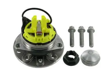 Reducere specială Butuc cu rulment fata Opel Astra H, model cu 5 prezoane, senzor ABS integrat SKF