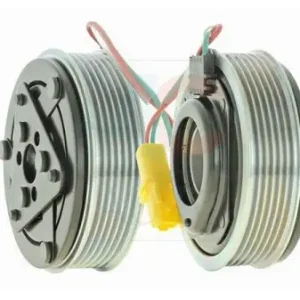 Chilipir Set bobina, fulie si ambreiaj compresor AC SANDEN SD6C12 SD7C16 SD7V16 6PK 109mm Peugeot 208, 3008, 308, 5008, RCZ
