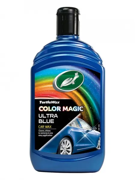 Retur gratuit PASTA POLISH 3 IN 1 TURTLE WAX COLOR MAGIC ULTRA BLUE WAX, 500ML