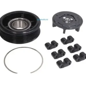 Set fulie si ambreiaj compresor AC DENSO 6SEU14C 6pk 100mm Seat Exeo Retur ușor