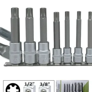 Cumpără acum SET CAPETE TUBULARE TORX RIBE JBM