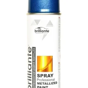 Disponibil imediat Vopsea Spray Metalizata Albastru 400ml BRILLIANTE