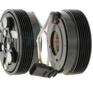 Set bobina, fulie si ambreiaj compresor AC SANDEN SD7V16 6pk 120mm Volkswagen Bora, Caddy II, Caddy III, Golf IV, New Beetle, Polo, Sharan, T5 Expediere rapidă
