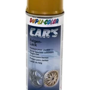Livrare expres Vopsea spray pentru jante DUPLI-COLOR Car's, acrilica, auriu, 400ml