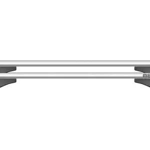 Reduceri SET BARE PORTBAGAJ TRANSVERSALE ALUMINIU TIGER SILVER L 120CM