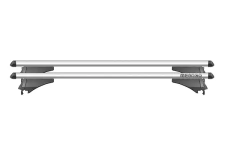 Reduceri SET BARE PORTBAGAJ TRANSVERSALE ALUMINIU TIGER SILVER L 120CM