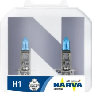 SET 2 BECURI FAR H1 55W 12V RANGE POWER WHITE NARVA Plată securizată