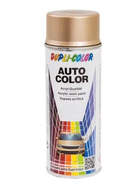 Ultima șansă Vopsea Spray Auto Metalizata Dupli-Color Dacia Bej Stelar 350ml