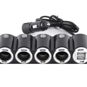 Incarcator Auto Pni Lighter 04 Cu 4 Iesiri Bricheta 12V/24V Si 2 Iesiri Usb (1A), Indicator Led Plată sigură