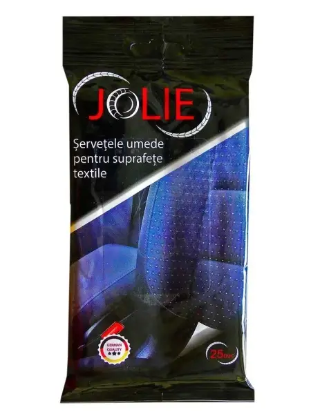 Reducere de preț Servetele umede auto pentru suprafete textile Jolie 25 buc