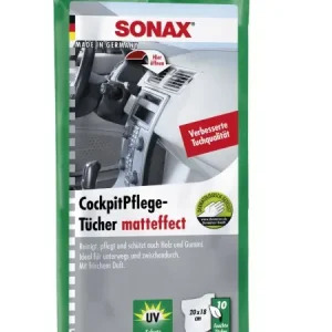 SONAX Servețele umede pentru suprafețe din plastic, cu efect mat, cod 415800 Ofertă specială