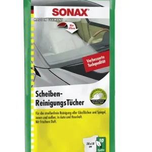 Preț promoțional SONAX Servețele umede pentru suprafețe din sticlă, cod 415000