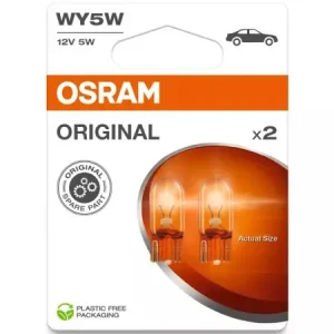 Bec Osram WY5W | 12V - L2.1x9.5d - Set 2 buc Preț redus