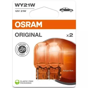 Bec Osram Original WY21W | 12V - 25W - LX3x16d - Set 2 buc Ofertă limitată