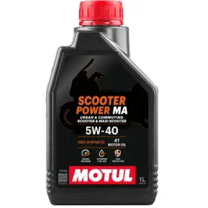 Livrare expres Ulei moto Motul Scooter Power 4T 5W40 MA 1L