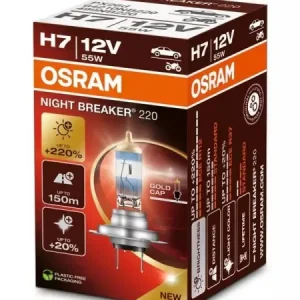 Retur gratuit Bec Halogen Osram H7 Night Breaker 220