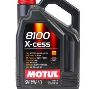 Ulei motor Motul 8100 X-Cess 5W40 4L Doar azi