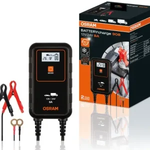 Incarcator baterii Osram 908 12V/24V 8A Cel mai bun preț